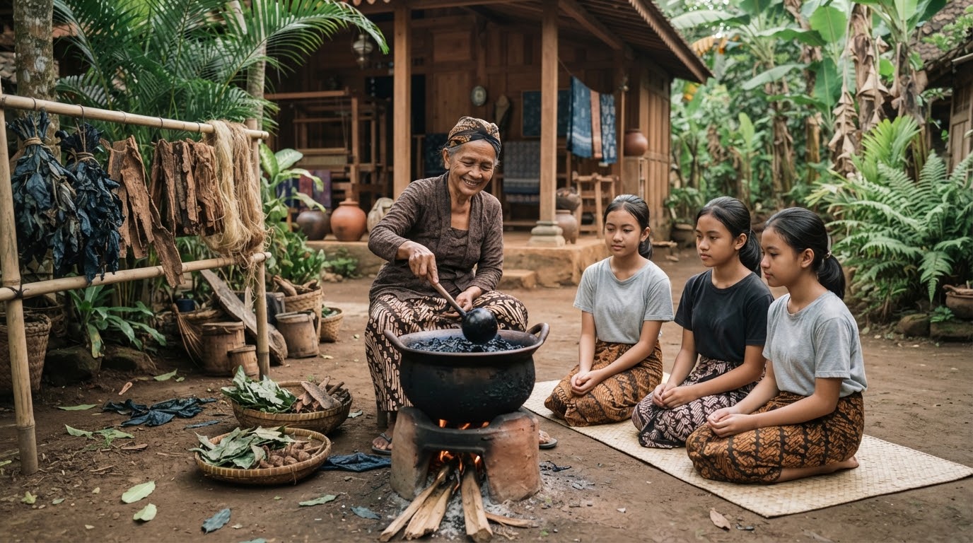Sanggar Pewarna Alami Tenun Ikat Sikka